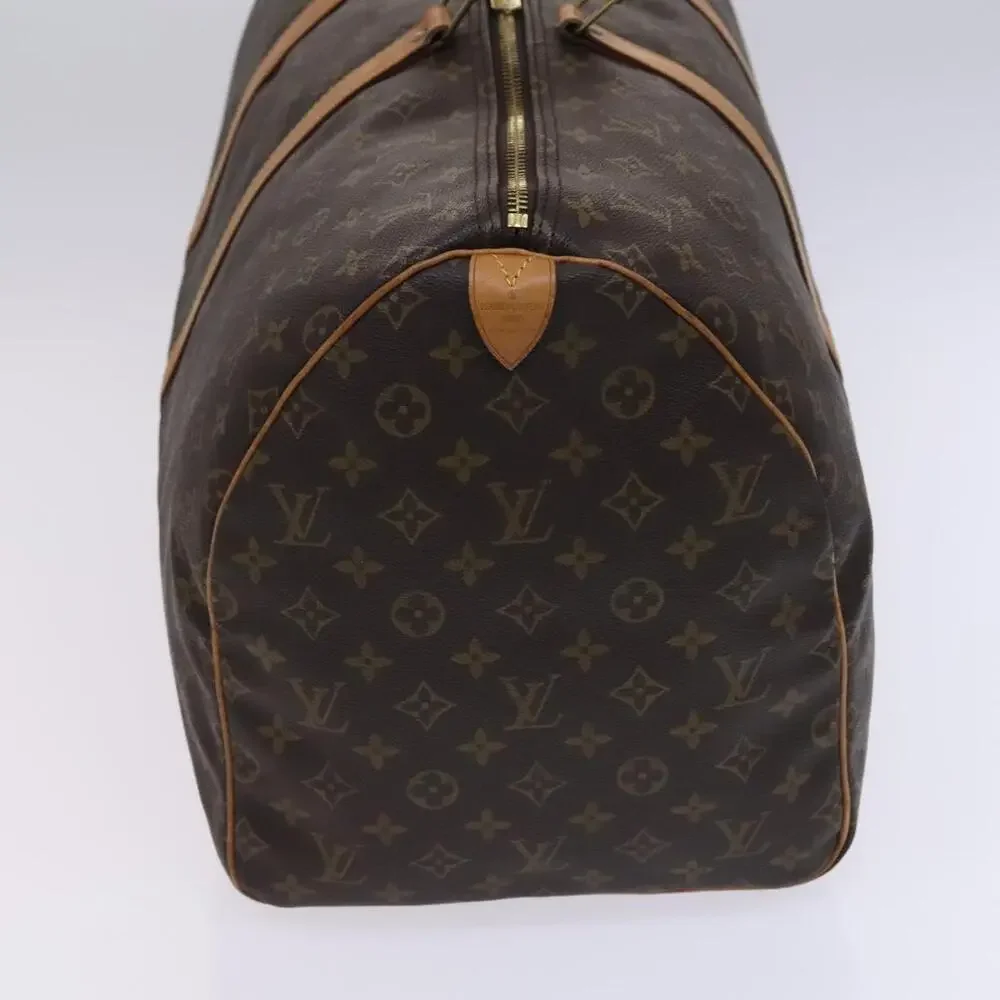 LOUIS VUITTON Monogram Keepall 55 Boston Bag M41424